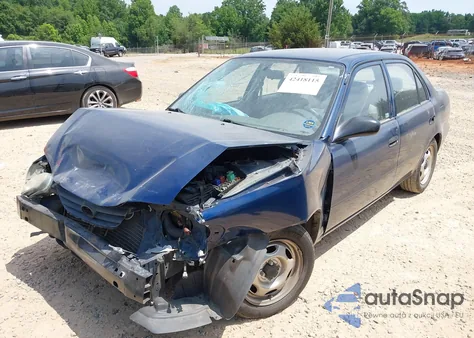 2002 Toyota Corolla Ce z USA, uszkodzony, nr VIN 1NXBR12E42Z627627